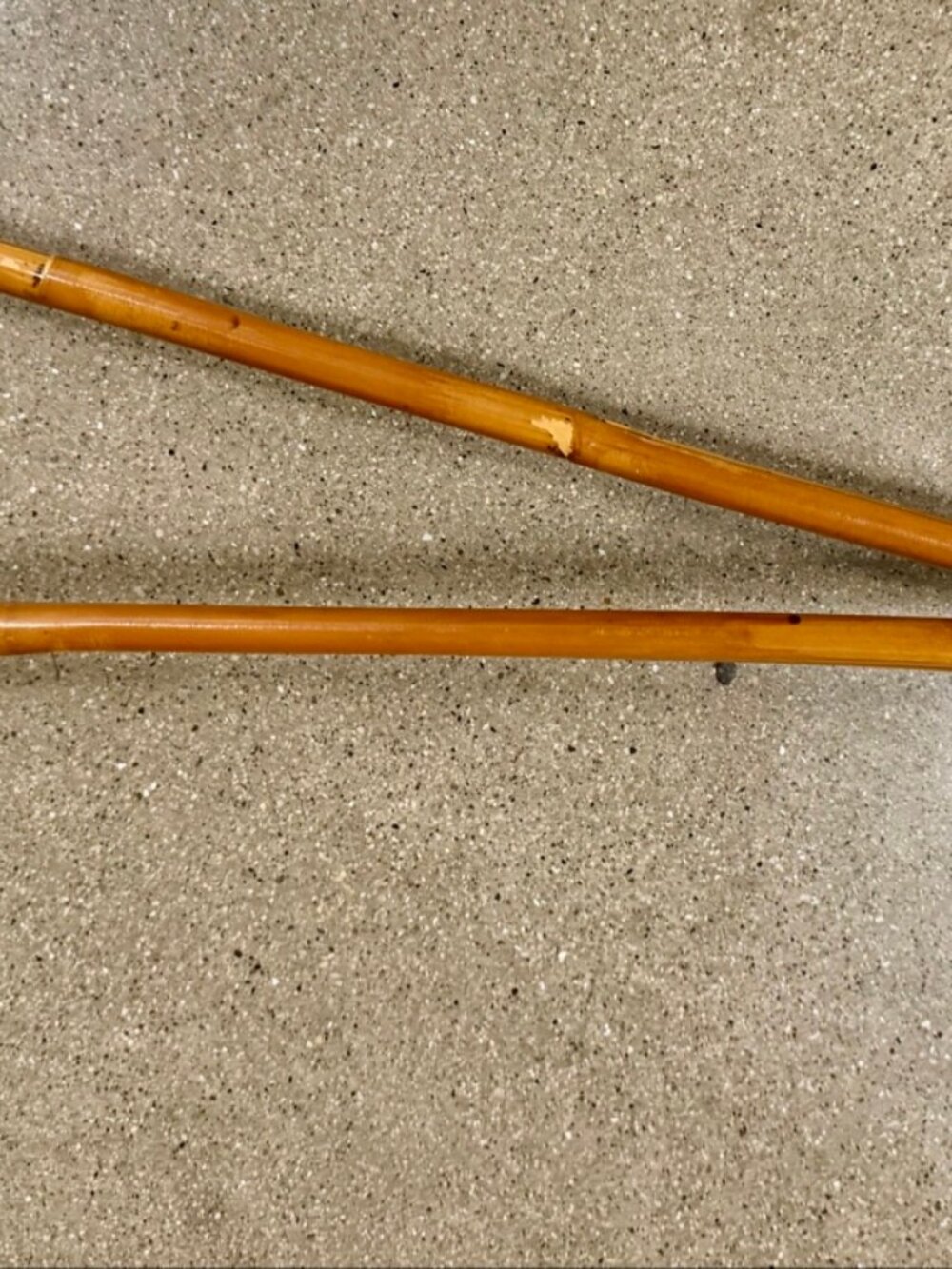 Kang Bamboo Ski Poles - Pair - Handcrafted in Sweden